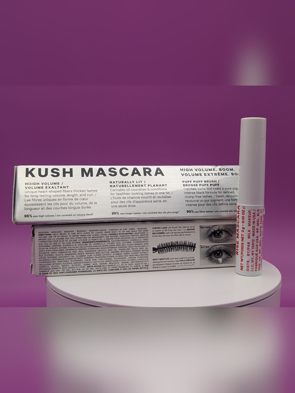 Milk Makeup FS Kush + TS & Mini Rise Mascara + Hydro Grip x2 + Matte Minis NIB - Picture 2 of 7